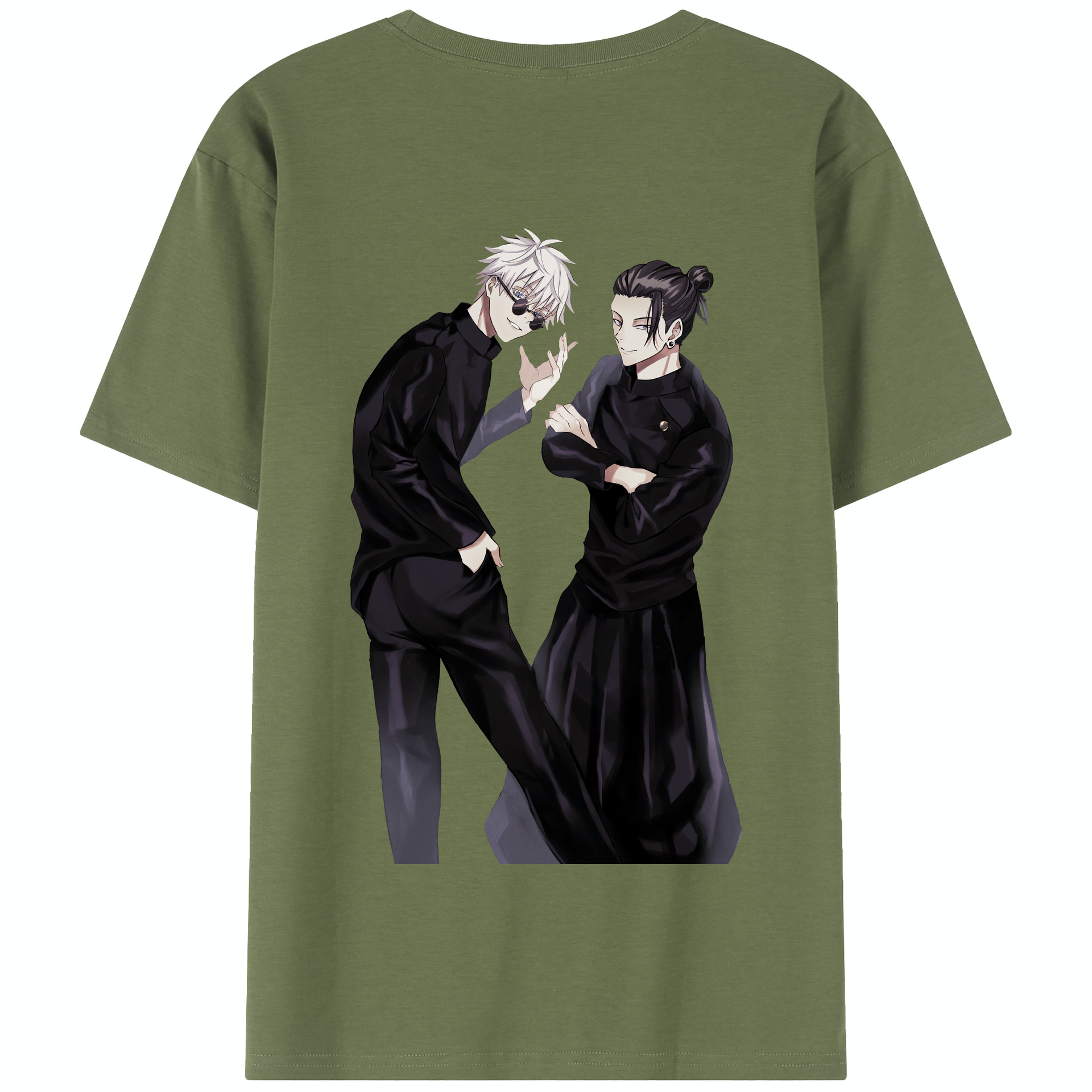 （画像用） 呪術廻戦 Jujutsu Kaisen 綿100％半袖Tシャツ（背面プリント）